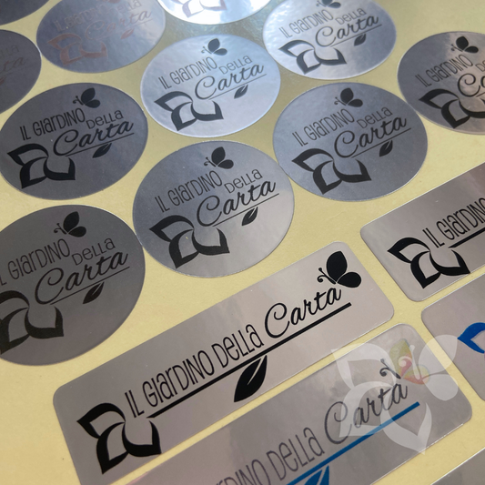 Carta adesiva METALLIZZATO ARGENTO