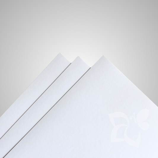 Carta adesiva BIANCO OPACO -  80 g/mq