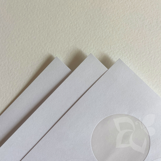 Etichette circolari diametro 40 mm in Carta Bianca - Adesivo Permanente