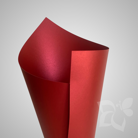 Favini Majestic Red Satin - 250 g/mq