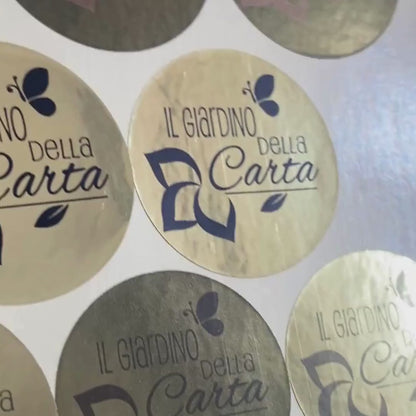 Carta adesiva METALLIZZATO ORO